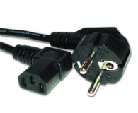 Gembird Kabel SCHUKO - C13 1,8m (kątowy) - 66399 - zdjęcie 1